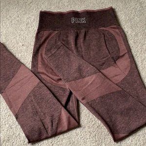 VS Pink seamless leggings